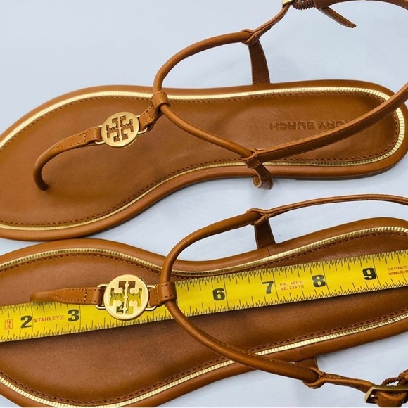 Tory Burch Emmy sandal in ambra (brown) available in size 6.5 & 7 - NEW IN BOX - Picture 6 of 9